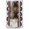 Набор шаров HOUSE OF SEASONS, ø 4 см, 20 шт., шоколадный 84476